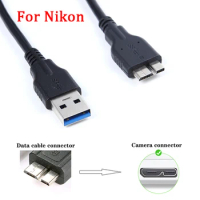 UC-E14 UC-E22 USB3.0 Data Cable for Nikon D5 D500 D850 D800 D800E D810 D810A Camera