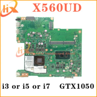 X560U Mainboard For ASUS X560UD F560UD A560UD K560UD Laptop Motherboard i3 i5 i7 7th Gen GTX1050 DDR4