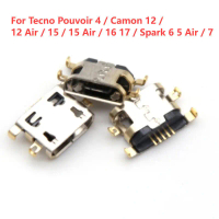 Đầu Nối Cổng Sạc Cho Tecno Pouvoir 4 / Camon 12 / 12 Air / 15 / 15 Air / 16 17 / Spark 6 5 Air / 7, 