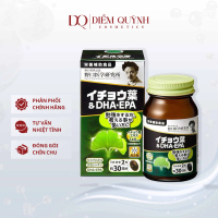 Viên Uống Bổ Não Ginkgo Nhật Bản Noguchi DHA EPA 60 Viên