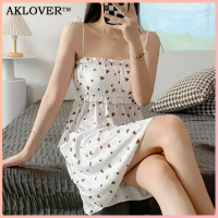 UNINICE [COD] Dress Sweet Puith French Cute Dress Santai Dress Tidur