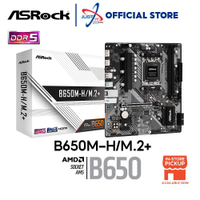 ASROCK B650M-H/M.2+ DDR5 / D5 AM5 GAMING MOTHERBOARD COMBO RYZEN 5 7500F / 7600 / R7 7700 / 7800X3D 