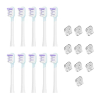 Tooth Brush Heads Electric Tooth Brush Heads For Laifen Full Range Replacement 10 Pieces