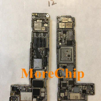 For iPhone 12 CNC Board 64GB Swap Motherboard Drilled CPU Baseband Mainboard Good Working After Change CPU Baseband