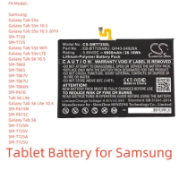 Li-Polymer Battery for Samsung Tablet.3.85V,6800mAh,Galaxy Tab S5e LTE Galaxy Tab S6 Lite 10.4 SM-P615N SM-T867U GH43-04928A