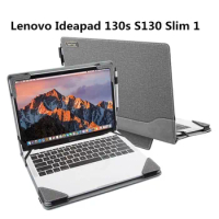 Laptop Case Cover for Lenovo Ideapad 130s S130 Slim 1 11.6 inch Notebook Sleeve Stand Protective Case Skin Bag