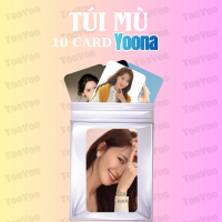 Túi mù gồm 10 card Yoona bo góc không trùng TooYo CARD0277