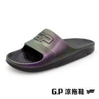 G.P涼拖鞋 【AQUOS】透氣防滑排水機能拖鞋 太空紫 (A5221) GP 拖鞋 室內拖鞋
