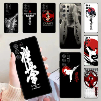 Kung Fu Oyama Kyokushin Karate Phone Cases For Samsung Galaxy S23 S20 FE S21 S22 Ultra Note 20 S8 S9 S10 Note 10 Plus Cover