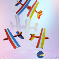 Pesawat Sterefoam/Gabus Lempar Balik Mainan Terbang - Toys