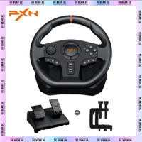 PXN V900 Gaming Steering Wheel 6 IN 1 Racing Wheel Simracing For PS4,PS3, Xbox one/ Xbox Series S&amp;X, Nintendo Switch,Windows PC