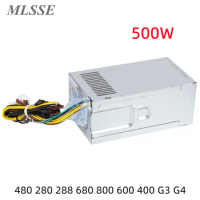 New PSU For HP 480 280 288 680 800 600 400 G3 G4 Power Supply 500W Original Computer Power Supply PA-5501-2HA PCG007