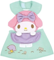 Skater My Melody 嬰兒圍裙 衣圍裙 飯兜 嬰兒圍兜護衣 - 平行進口 