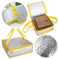 Portable Drink Storage Food Thermal Cooler Bag Pizza Delivery Bag Insulation Bag Ice Pack