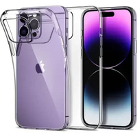 Slim TPU Case Iphone 14 Pro Max - Camera Clear Transparent Soft Cover Casing Protector Bening Thin T