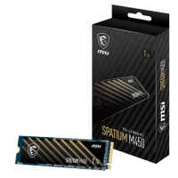 【MSI 微星】SPATIUM M450 1TB V1 Gen4 M.2 2280 PCIe ssd固態硬碟 最高讀取3400MB/s 5年保