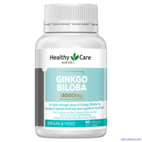 Bổ Não Healthy Care Ginkgo Biloba 6000mg 60 viên