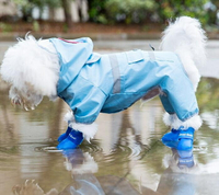 ❀樂天優選好物❀寵物鞋 小狗狗鞋子泰迪寵物不掉雨鞋通用防水中型大型小型犬比熊腳套春
