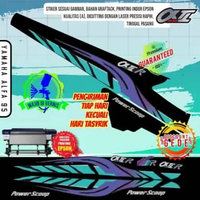 Striping yamaha akfa 95 sticker stiker strifing alfa striping alfa emblem decal strip motor yamaha s