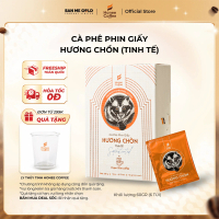 [MUA 2 TẶNG LY] Cà Phê Hương Chồn (Tinh Tế) Phin Giấy Hộp 60gr (6 Túi) Không Đường Sữa - Cafe Chồn C