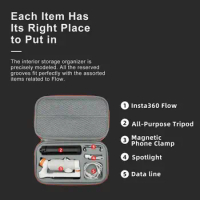 For Insta360 Flow Bag Dustproof Storage Bag For Insta360 Flow Stabilizer Handheld Gimbal Camera Accessory Shoulder Strap Case