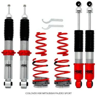 COILOVER HSR RED FRONT REAR MITSUBISHI PAJERO SPORT