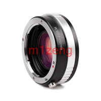 N/G-EOSM Focal Reducer Speed Booster adapter ring for nikon g AI F lens to canonEF-M EOSM/M2/M3/m5/M6/M10/m50/m100/m200 camera