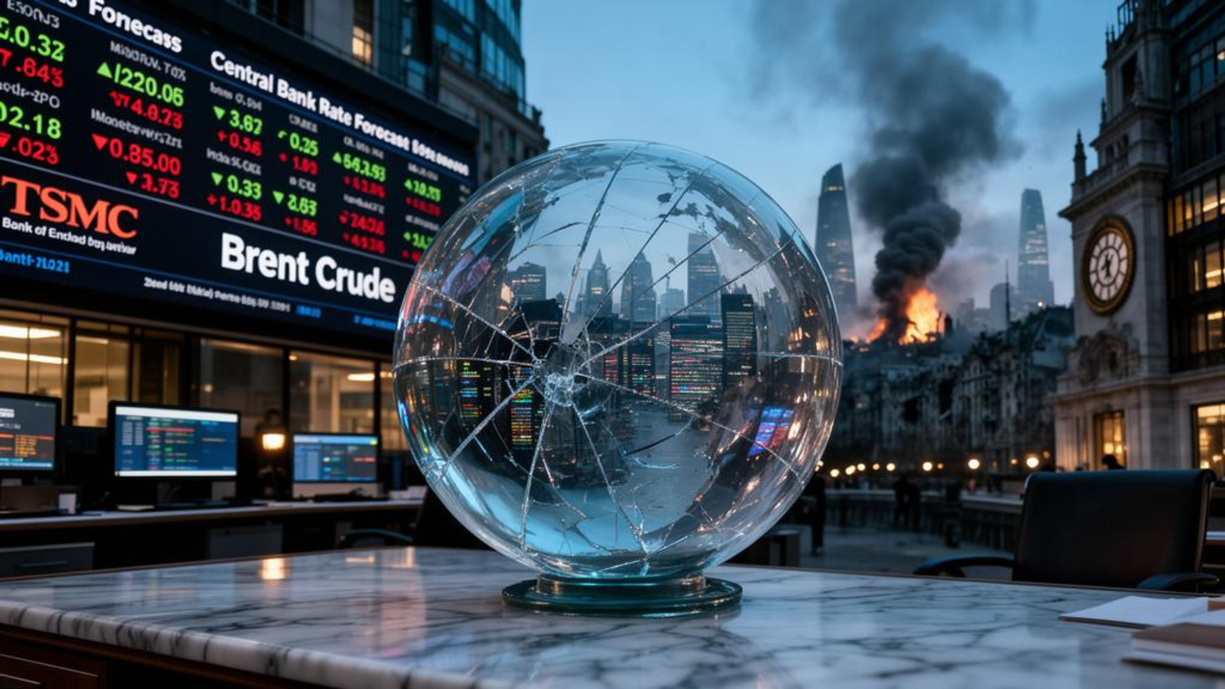 中東危機が揺さぶる世界の中央銀行の利下げ期待、米銀は英中銀の利下げ