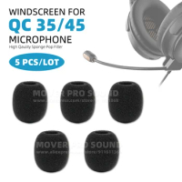 Replacement Windshield Mic Sponge For BOSE QuietComfort QC 35 II 45 QC35 QC45 Headset Microphone Windscreen Foam Pop Filter