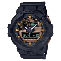 【CASIO 卡西歐】G-SHOCK 鏽鐵意象手錶 畢業禮物(GA-700RC-1A)