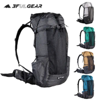 3F UL GEAR 46+10L Outdoor Camping Backpack Rucksack Waterproof Men Women Climbing Bag Ultralight 880g Hiking Travel Backpacks