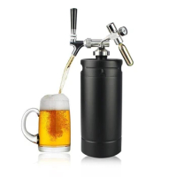 pressurized mini beer kegs system co2 cerveza empty 5l 10l keg beer vacuum for sale