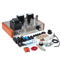 1 Set HiFi 6N2 6P1 Vacuum Tube Amplifier Integrated Stereo Class A Amp DIY Kit