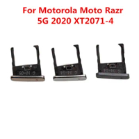 Original For Motorola Moto Razr 5G 2020 XT2071-4 G04-14 Smart Phone Sim Card Adapter Holder Tray Card Slot