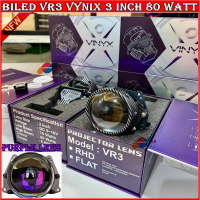 ORIGINAL BILED VINYX VR3 DUAL PRIMS 3 INCHI PURPLE LENS BILED PROJECTOR 3 INCH BODY CARBON 80 WATT