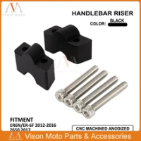 Aluminium Alloy Tinggi Stang Riser Handle Bar Mount Clamp untuk Kawasaki ER6N ER-6N ER6F ER-6F Ini Adalah 6N 6F 2012- 2016 Z650 2017