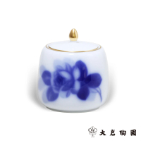 【OKURA 大倉陶園】藍玫瑰糖罐(獨家商品)