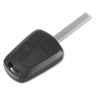2 Button Case Replacement Key Shell for Vauxhall Opel Astra Corsa Agila Meriva Signum Vectra Zafira Key Cover HU100 Blade