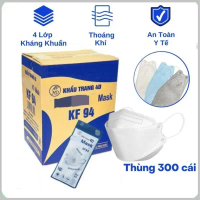 mặt nạ đạp xe Bán giá sỉ thùng 300 chiếc khẩu trang y tế 4D mask KF94 MASK
