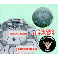 bubu payung jaring kepiting dll