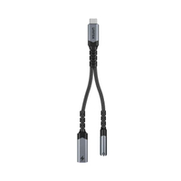 UNITEK สายแปลง USB-C เป็น 3.5mm พร้อมพอร์ตชาร์จ PD รุ่น M205BGY01