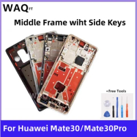 Housing Middle Frame LCD Bezel Plate Panel Chassis Phone Metal Middle Frame Replacement Parts For Huawei Mate30 Mate30Pro