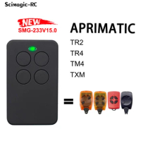 APRIMATIC TR2 TR4 TM4 TXM Remote Control Gate APRIMATIC Garage Door Remote Control RF 433MHz Transmitter For Garage Gate Opener