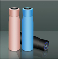 新款UVC紫外線殺菌保溫杯LED顯示溫度提醒喝水智慧保溫杯