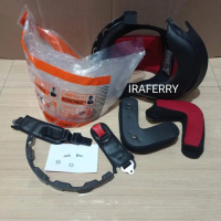 BUSA HELM KYT 2 VISION SATU SET KANCING KLIP BESI KACA WARNA BENING