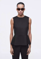 COS Peplum Scuba Tank Top