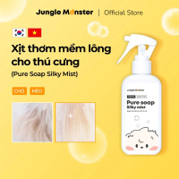 XỊT THƠM MỀM LÔNG DƯỠNG ẨM CHO THÚ CƯNG JUNGLE MONSTER - MADE IN KOREA, chai 150ml