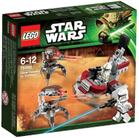 【折300+10%回饋】LEGO 樂高 星球大戰系列 克隆兵(Clone Trooper)™和毀滅者機器人(Droidekas)™ 75000