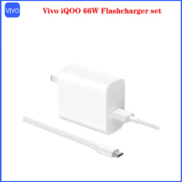 Original Vivo iQOO 66W Flashcharger set USB-A to Type-C interface data cable For vivo s15 s15e s16 s17e