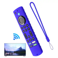 TV Remote Control Cover Shockproof Soft Silicone Protective Sleeve For Fire TV Sticks 4K Max 2023 Smart TV BN59 Series Anti-Drop